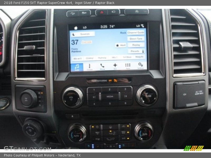 Controls of 2018 F150 SVT Raptor SuperCrew 4x4