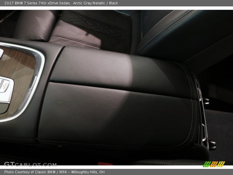 Arctic Gray Metallic / Black 2017 BMW 7 Series 740i xDrive Sedan