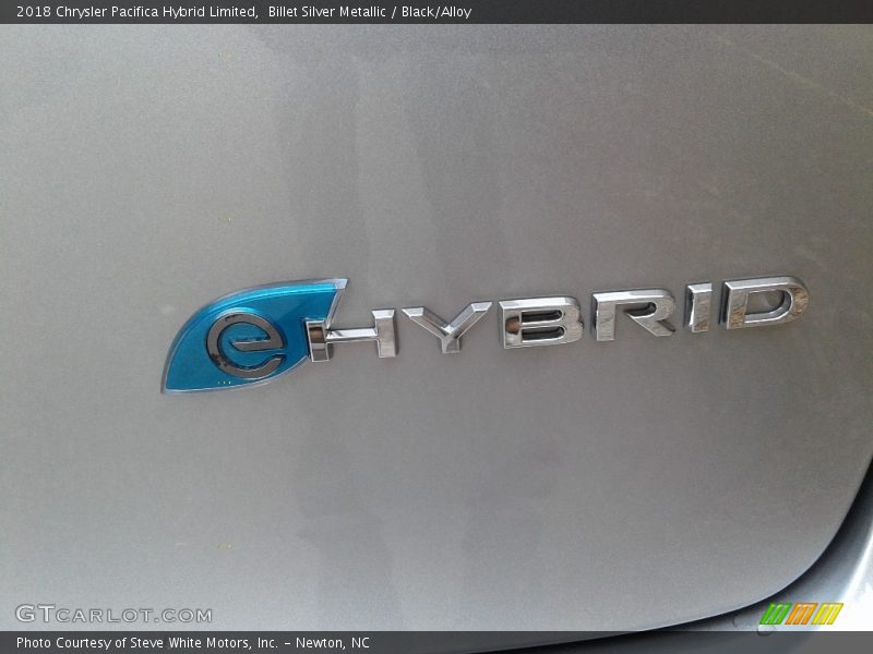 Billet Silver Metallic / Black/Alloy 2018 Chrysler Pacifica Hybrid Limited