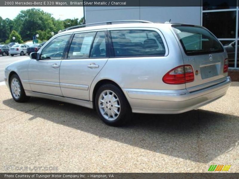 Brilliant Silver Metallic / Charcoal 2003 Mercedes-Benz E 320 Wagon