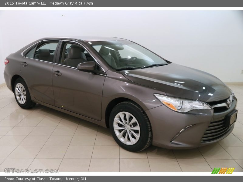 Predawn Gray Mica / Ash 2015 Toyota Camry LE
