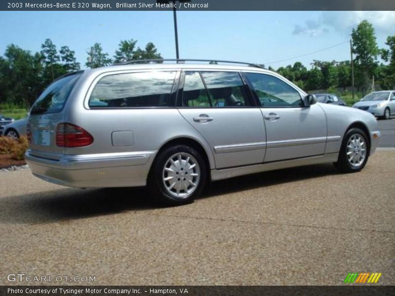 Brilliant Silver Metallic / Charcoal 2003 Mercedes-Benz E 320 Wagon