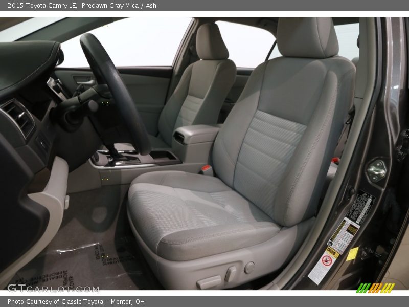 Predawn Gray Mica / Ash 2015 Toyota Camry LE
