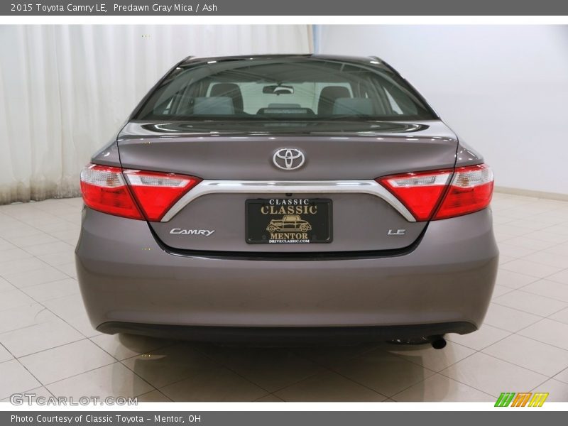 Predawn Gray Mica / Ash 2015 Toyota Camry LE