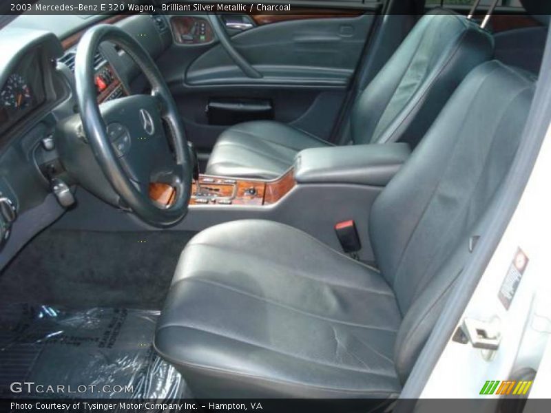 Brilliant Silver Metallic / Charcoal 2003 Mercedes-Benz E 320 Wagon