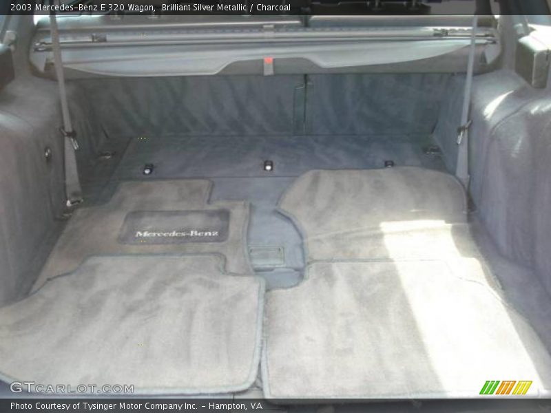 Brilliant Silver Metallic / Charcoal 2003 Mercedes-Benz E 320 Wagon