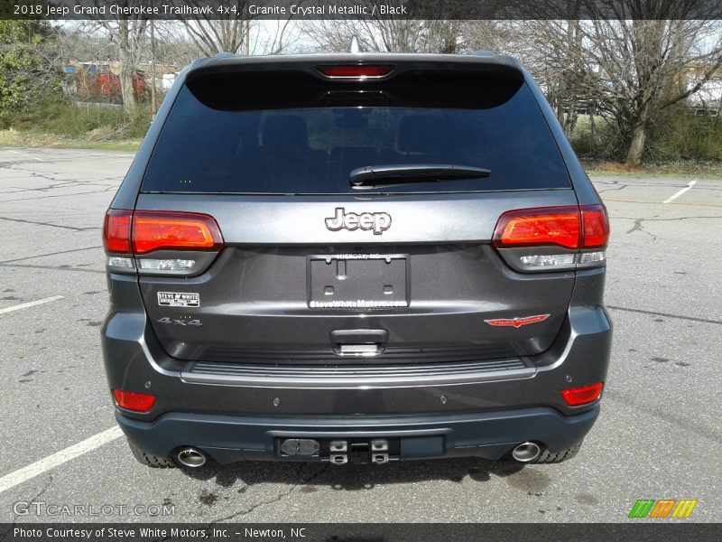 Granite Crystal Metallic / Black 2018 Jeep Grand Cherokee Trailhawk 4x4