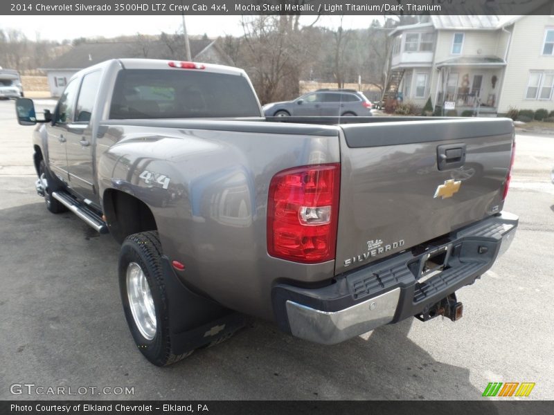 Mocha Steel Metallic / Light Titanium/Dark Titanium 2014 Chevrolet Silverado 3500HD LTZ Crew Cab 4x4