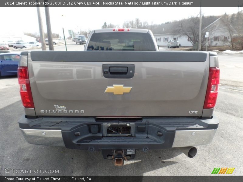 Mocha Steel Metallic / Light Titanium/Dark Titanium 2014 Chevrolet Silverado 3500HD LTZ Crew Cab 4x4