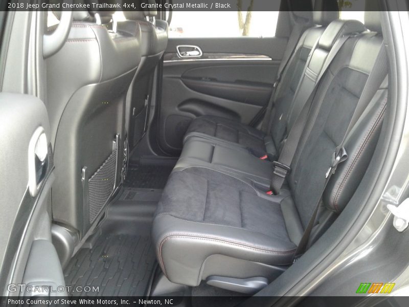 Rear Seat of 2018 Grand Cherokee Trailhawk 4x4