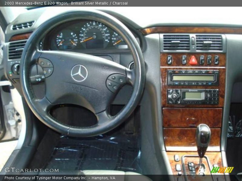 Brilliant Silver Metallic / Charcoal 2003 Mercedes-Benz E 320 Wagon
