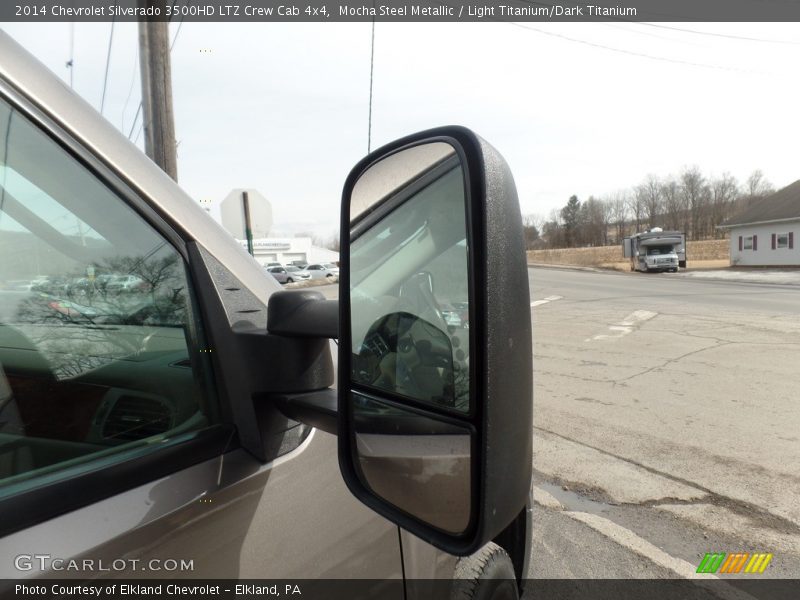 Mocha Steel Metallic / Light Titanium/Dark Titanium 2014 Chevrolet Silverado 3500HD LTZ Crew Cab 4x4