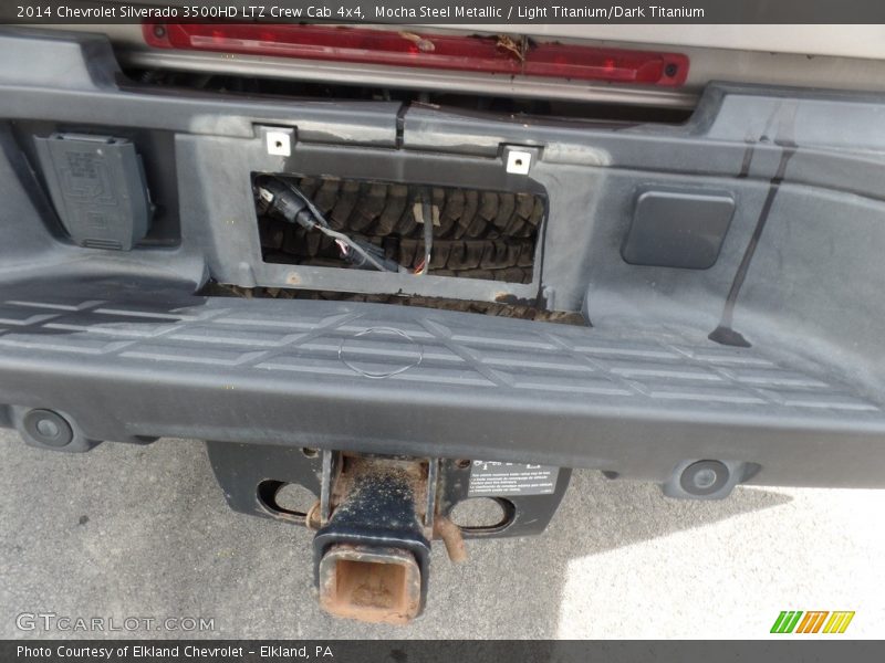 Mocha Steel Metallic / Light Titanium/Dark Titanium 2014 Chevrolet Silverado 3500HD LTZ Crew Cab 4x4