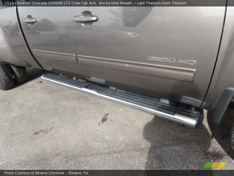 Mocha Steel Metallic / Light Titanium/Dark Titanium 2014 Chevrolet Silverado 3500HD LTZ Crew Cab 4x4