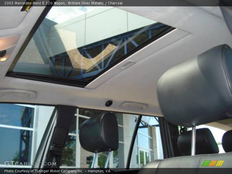 Brilliant Silver Metallic / Charcoal 2003 Mercedes-Benz E 320 Wagon