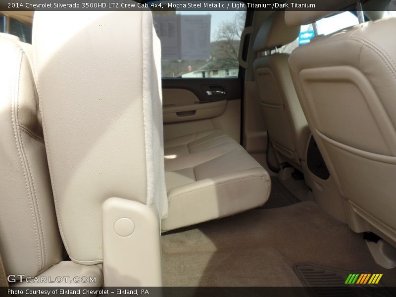Mocha Steel Metallic / Light Titanium/Dark Titanium 2014 Chevrolet Silverado 3500HD LTZ Crew Cab 4x4