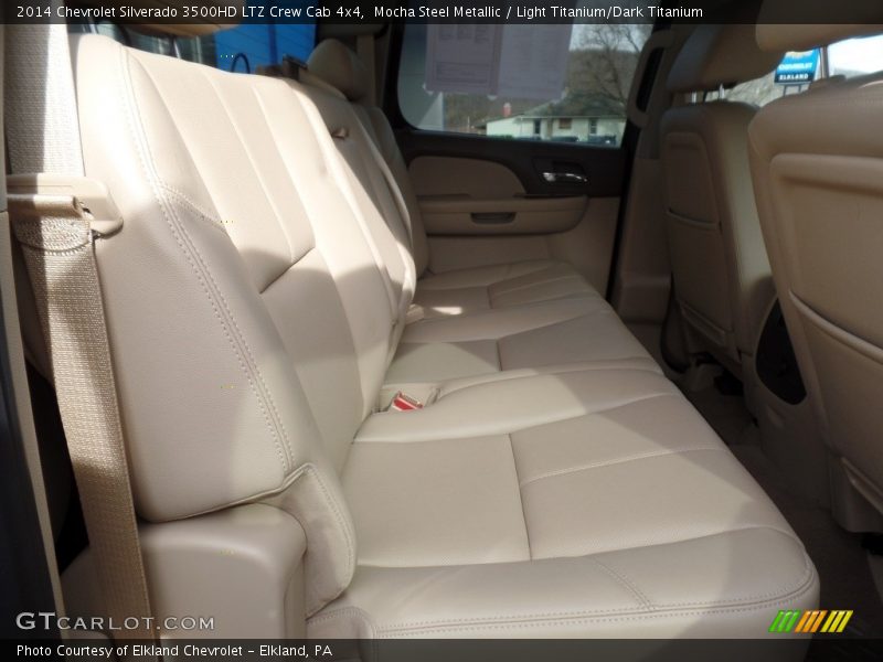 Mocha Steel Metallic / Light Titanium/Dark Titanium 2014 Chevrolet Silverado 3500HD LTZ Crew Cab 4x4