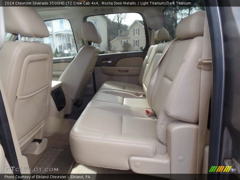 Mocha Steel Metallic / Light Titanium/Dark Titanium 2014 Chevrolet Silverado 3500HD LTZ Crew Cab 4x4