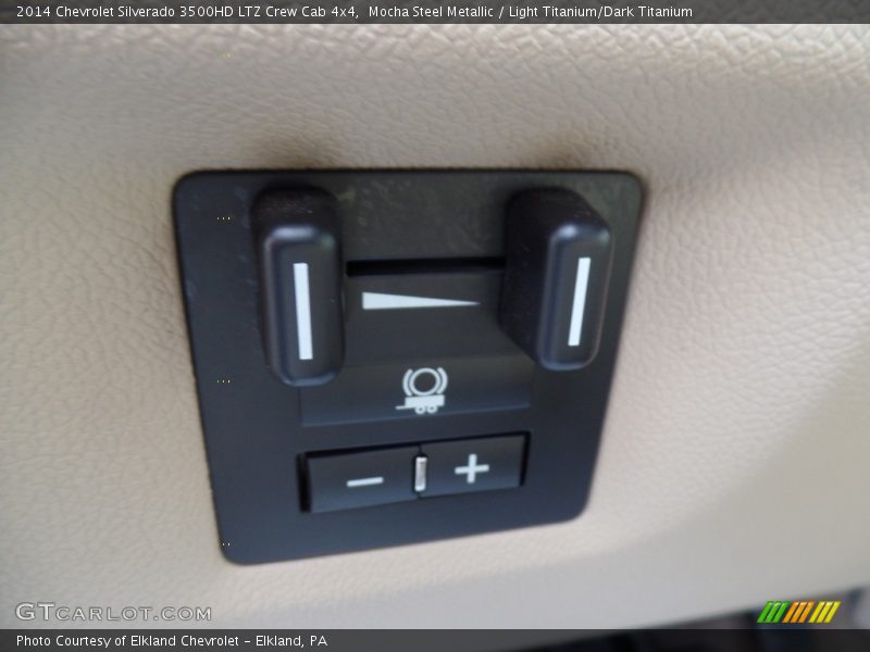 Mocha Steel Metallic / Light Titanium/Dark Titanium 2014 Chevrolet Silverado 3500HD LTZ Crew Cab 4x4