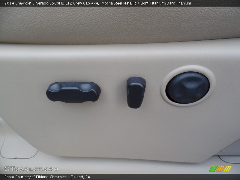 Mocha Steel Metallic / Light Titanium/Dark Titanium 2014 Chevrolet Silverado 3500HD LTZ Crew Cab 4x4