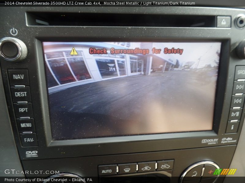 Mocha Steel Metallic / Light Titanium/Dark Titanium 2014 Chevrolet Silverado 3500HD LTZ Crew Cab 4x4