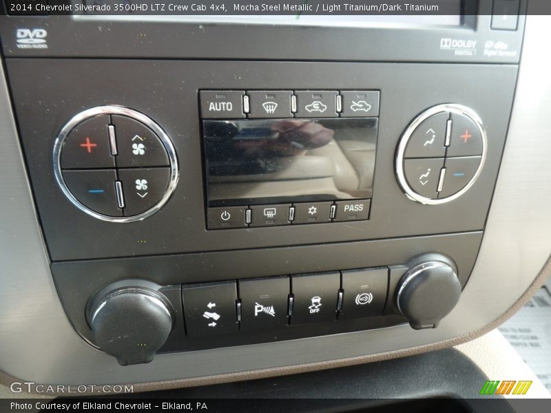 Mocha Steel Metallic / Light Titanium/Dark Titanium 2014 Chevrolet Silverado 3500HD LTZ Crew Cab 4x4