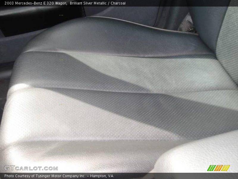 Brilliant Silver Metallic / Charcoal 2003 Mercedes-Benz E 320 Wagon
