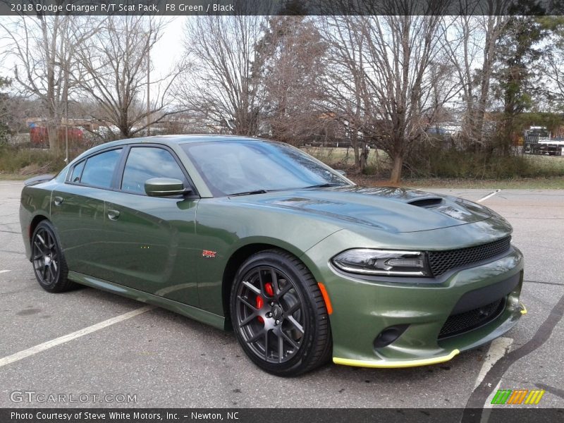 F8 Green / Black 2018 Dodge Charger R/T Scat Pack