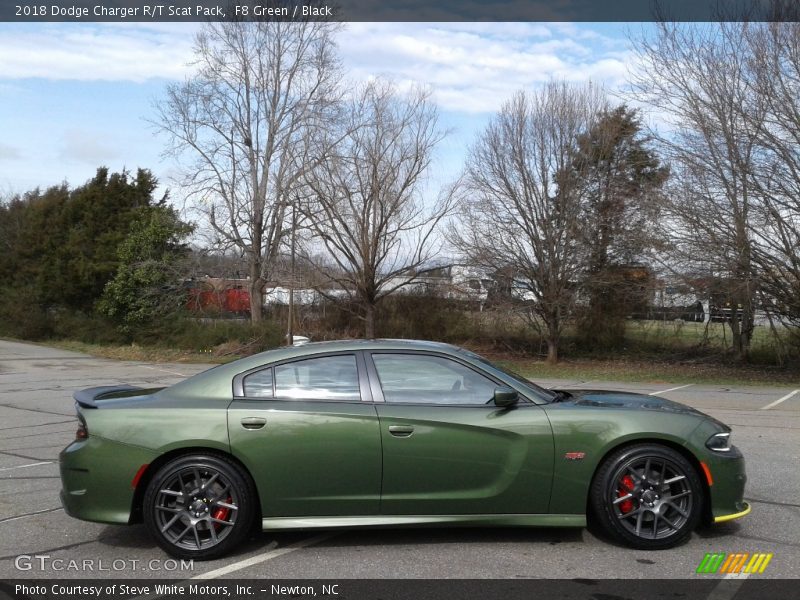 F8 Green / Black 2018 Dodge Charger R/T Scat Pack