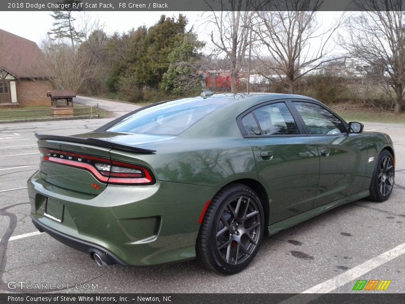 F8 Green / Black 2018 Dodge Charger R/T Scat Pack