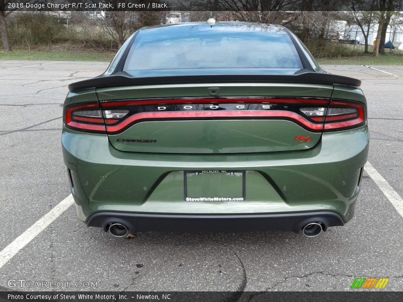 F8 Green / Black 2018 Dodge Charger R/T Scat Pack