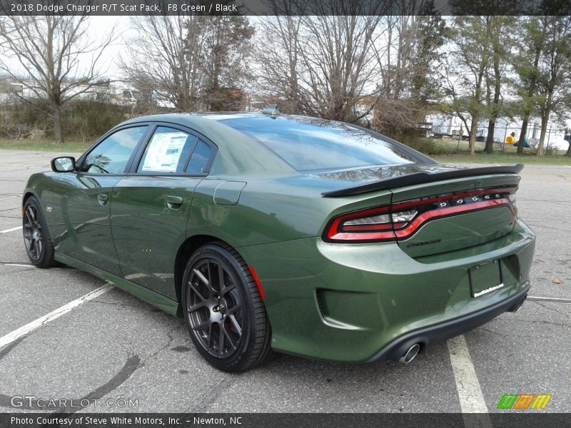 F8 Green / Black 2018 Dodge Charger R/T Scat Pack