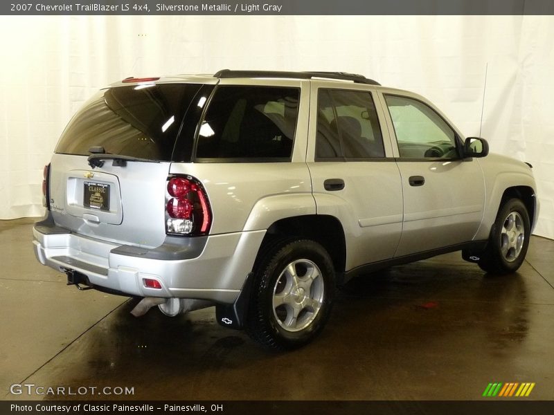 Silverstone Metallic / Light Gray 2007 Chevrolet TrailBlazer LS 4x4