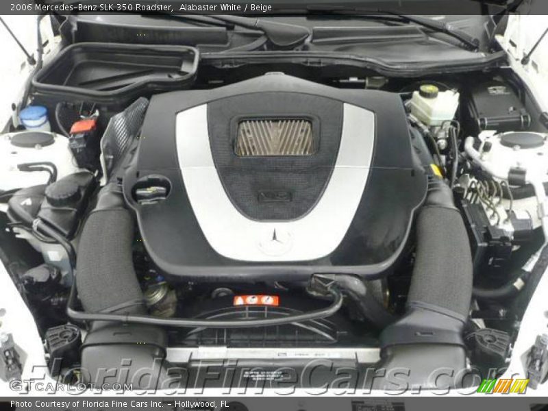 Alabaster White / Beige 2006 Mercedes-Benz SLK 350 Roadster
