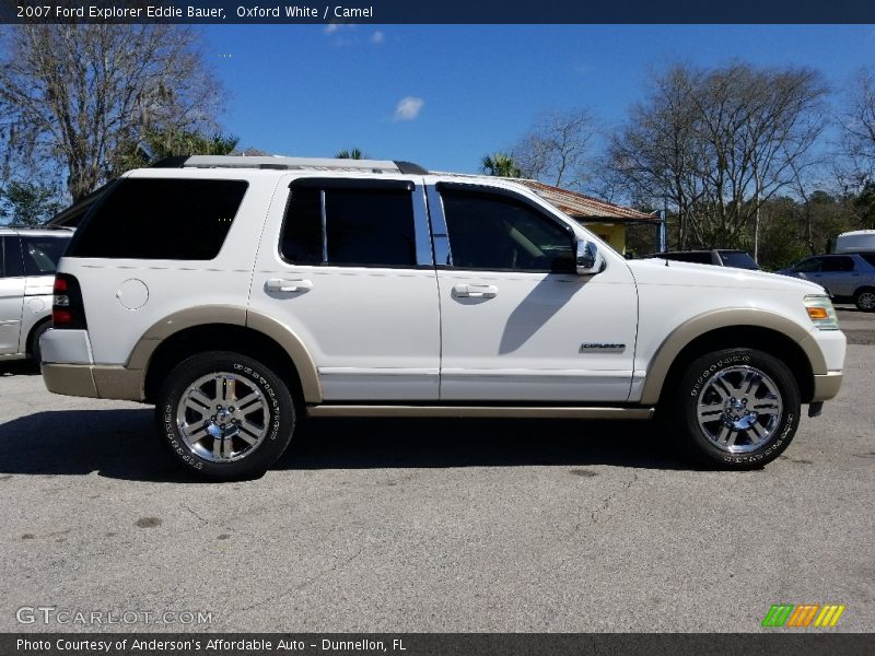 Oxford White / Camel 2007 Ford Explorer Eddie Bauer