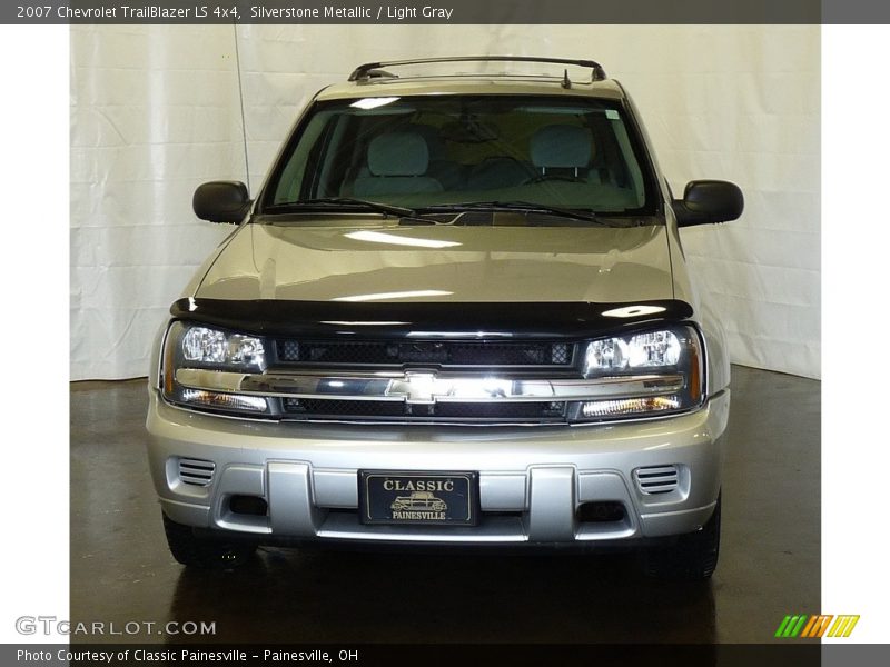 Silverstone Metallic / Light Gray 2007 Chevrolet TrailBlazer LS 4x4