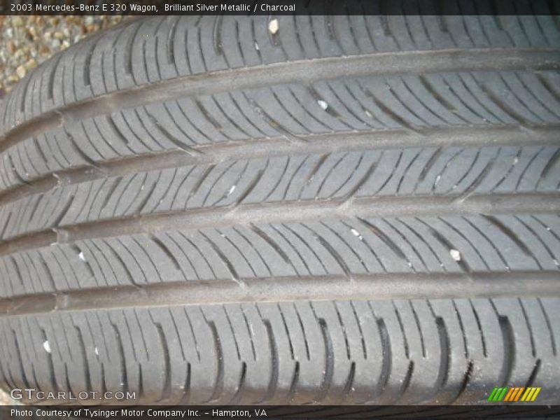 Brilliant Silver Metallic / Charcoal 2003 Mercedes-Benz E 320 Wagon