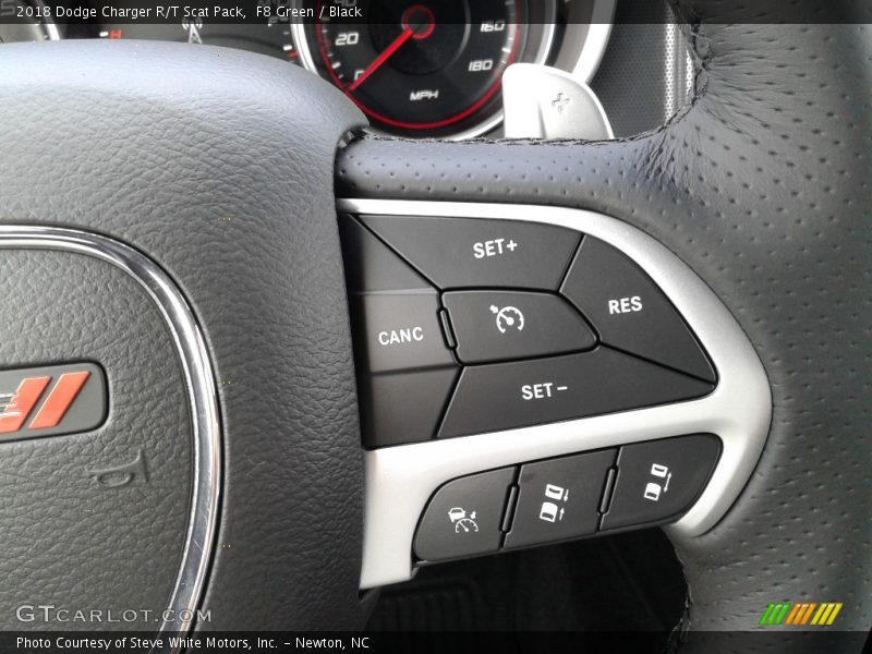 F8 Green / Black 2018 Dodge Charger R/T Scat Pack