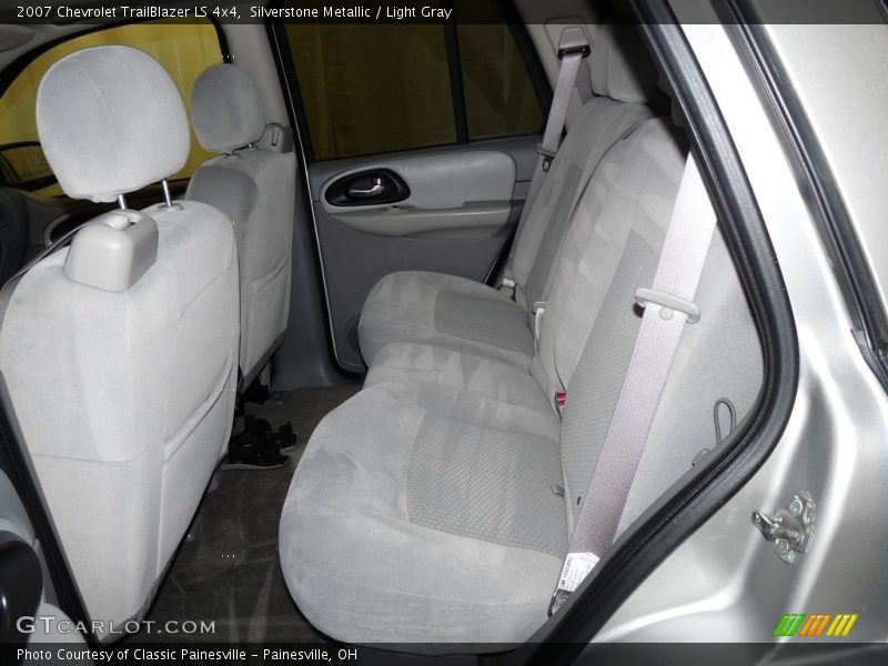 Silverstone Metallic / Light Gray 2007 Chevrolet TrailBlazer LS 4x4
