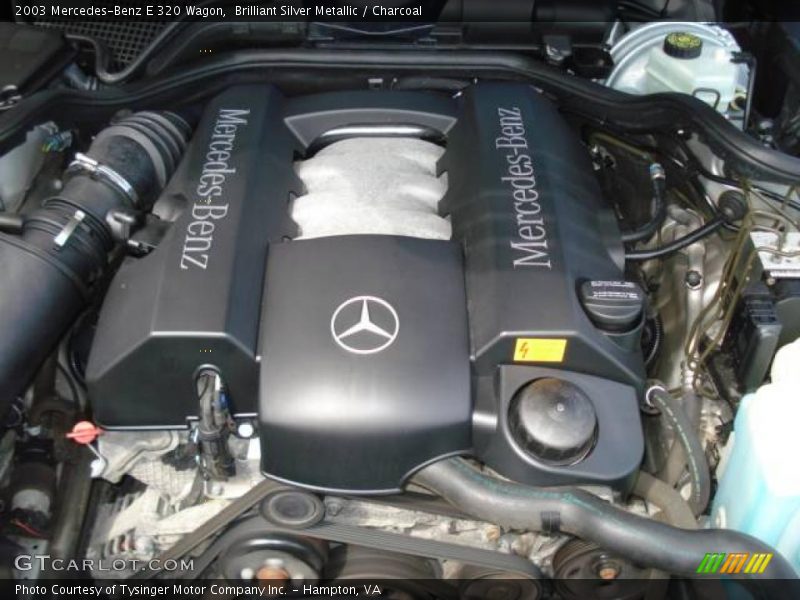 Brilliant Silver Metallic / Charcoal 2003 Mercedes-Benz E 320 Wagon
