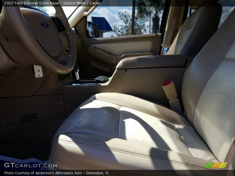 Oxford White / Camel 2007 Ford Explorer Eddie Bauer