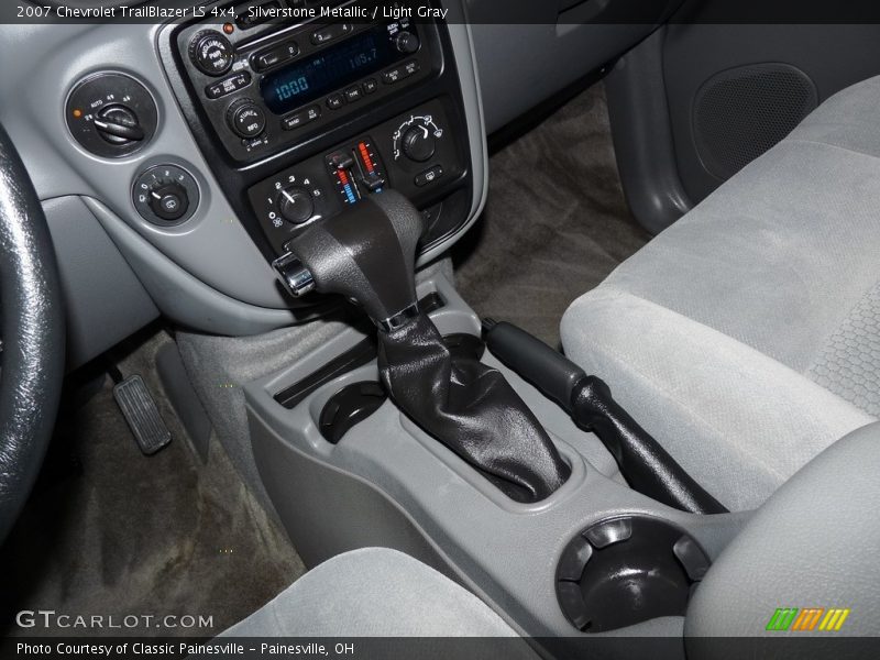 Silverstone Metallic / Light Gray 2007 Chevrolet TrailBlazer LS 4x4