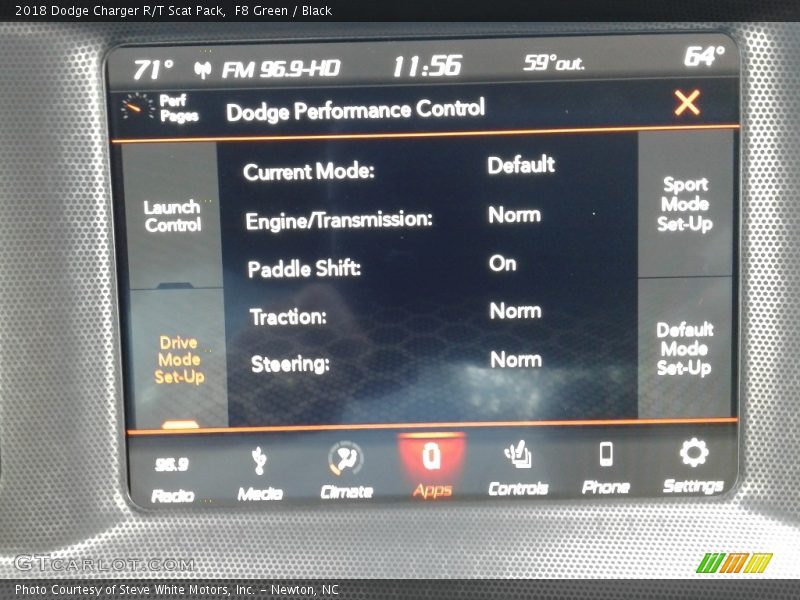 F8 Green / Black 2018 Dodge Charger R/T Scat Pack