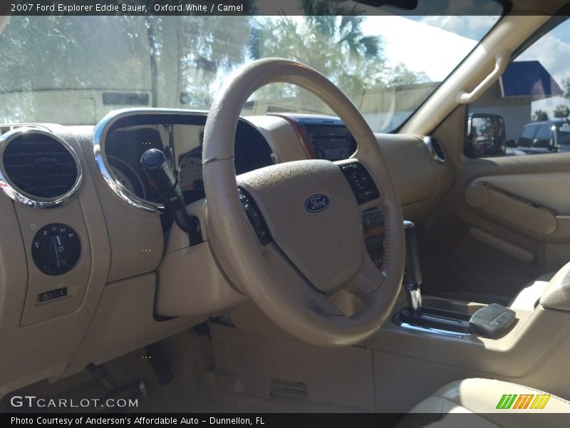 Oxford White / Camel 2007 Ford Explorer Eddie Bauer