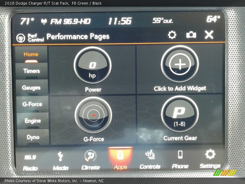 F8 Green / Black 2018 Dodge Charger R/T Scat Pack