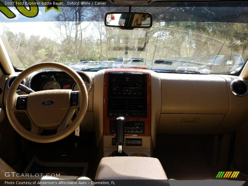 Oxford White / Camel 2007 Ford Explorer Eddie Bauer