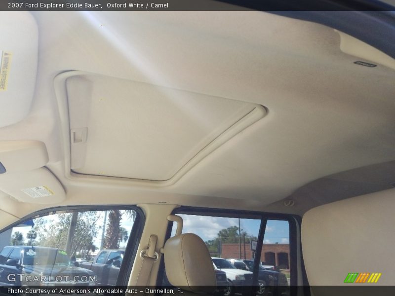 Oxford White / Camel 2007 Ford Explorer Eddie Bauer