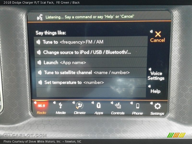 F8 Green / Black 2018 Dodge Charger R/T Scat Pack