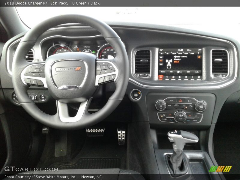 F8 Green / Black 2018 Dodge Charger R/T Scat Pack