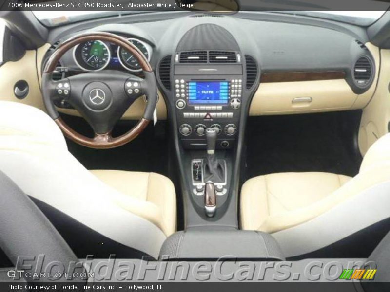 Alabaster White / Beige 2006 Mercedes-Benz SLK 350 Roadster